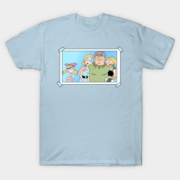 Pataki Family Portrait T-Shirt by artxlife